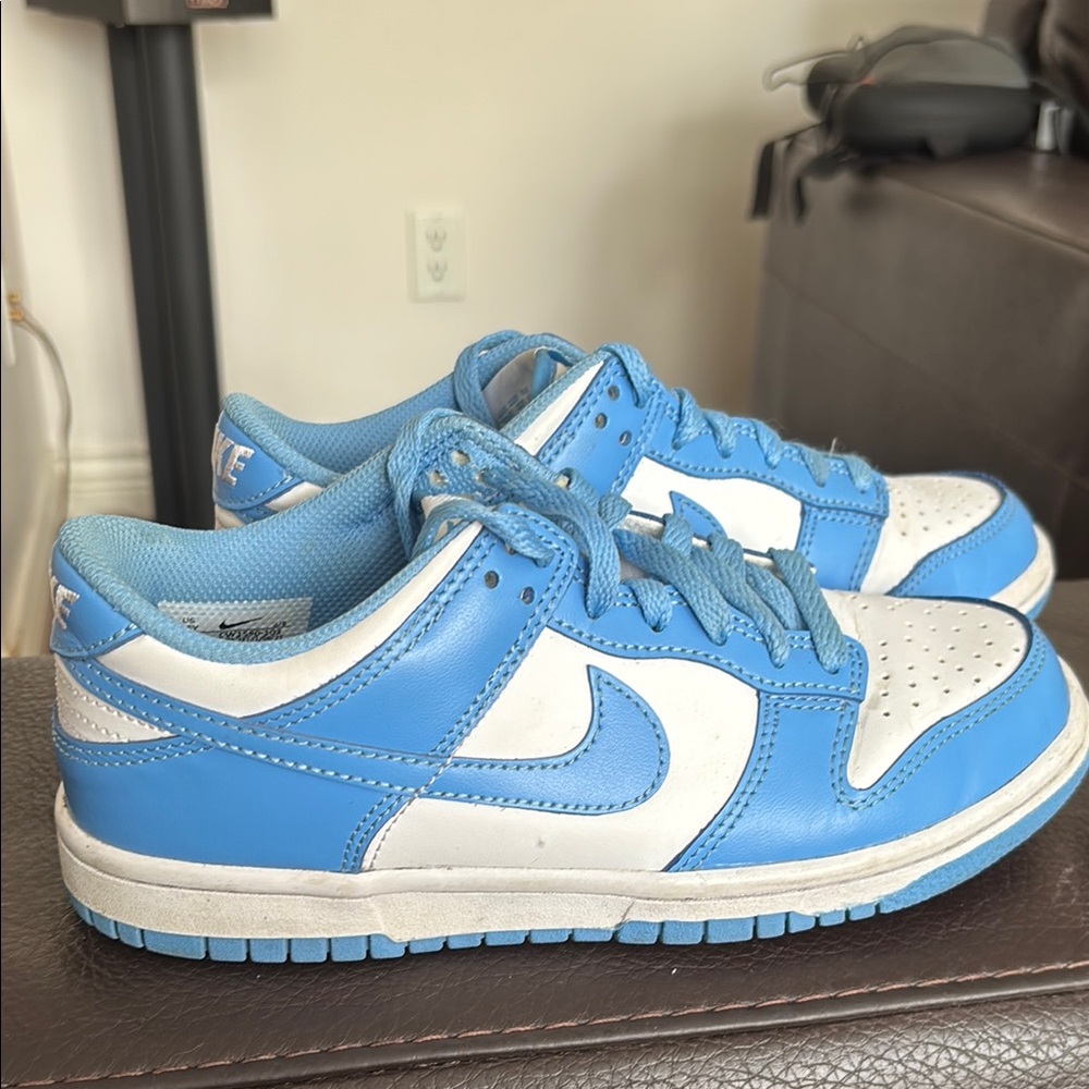 University Blue Nike Dunk Lows